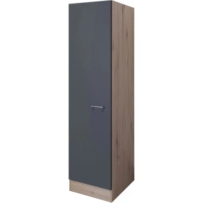 Flex-Well Exclusiv Geschirrschrank Morena 50 Cm Basaltgrau Matt - San Remo Eiche 1 Flex-Well Exclusiv Geschirrschrank Morena 50 Cm Basaltgrau Matt - San Remo Eiche