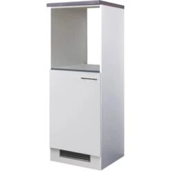 Flex-Well Exclusiv Demi-Geräteumbauschrank Joelina 60 Cm Weiß