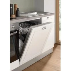 Marinelli Cucine Küchenzeile Anastasia 270 Cm Vormontiert Weiß Mat-Eiche Grau -Geschäft Für Heimküche 806812157952 2675 04