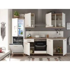 Respekta Premium Küchenzeile Retro BERP275RE 275 Cm Weiß 13 Respekta Premium Küchenzeile Retro BERP275RE 275 Cm Weiß -Geschäft Für Heimküche 8469249 4384 4