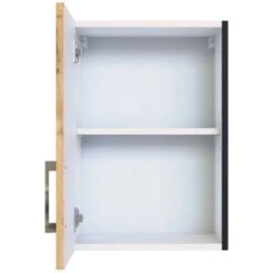 Held Möbel Hängeschrank Sorrento BxHxT 40 Cm X 57 Cm X 34 Cm Wotaneiche-Grafit -Geschäft Für Heimküche 853731 11016600 3