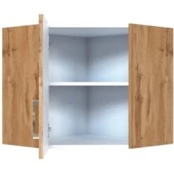 Held Möbel Eckhängeschrank Sorrento BxHxT 60 X 57 X 60 Cm Wotaneiche-Wotaneiche -Geschäft Für Heimküche 853757 11016600 3