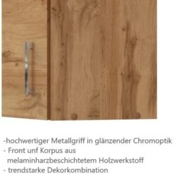 Held Möbel Eckhängeschrank Sorrento BxHxT 60 X 57 X 60 Cm Wotaneiche-Wotaneiche -Geschäft Für Heimküche 853757 11016600 8