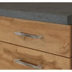 Held Möbel Auszugsschrank Sorrento 50 X 85 X 60 Cm 1 Schubk. 2 Ausz. Wotaneiche -Geschäft Für Heimküche 853782 11016600 6