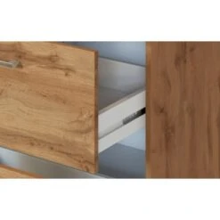 Held Möbel Auszugsschrank Sorrento 50 X 85 X 60 Cm 1 Schubk. 2 Ausz. Wotaneiche -Geschäft Für Heimküche 853782 11016600 9