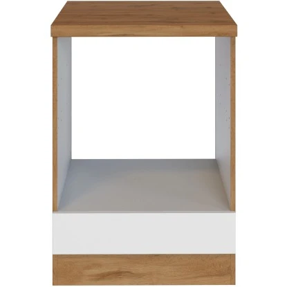 Held Möbel Herdumbau Sorrento B60 X H85 X T60 Cm Nische F. Ofen Weiß-Wotaneiche 2 Held Möbel Herdumbau Sorrento B60 X H85 X T60 Cm Nische F. Ofen Weiß-Wotaneiche – Bild 2