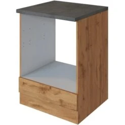 Held Möbel Herdumbau Sorrento B60 X H85 X T60 Cm Nische F. Ofen Wotaneiche