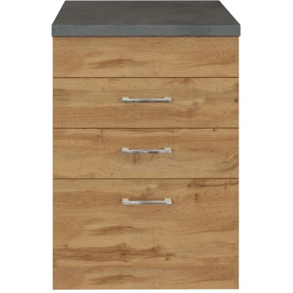 Held Möbel Kochfeldumbauschrank Sorrento 60 X 85 X 60 Cm 2 Schub. 1 Ausz. Wotan. 2 Held Möbel Kochfeldumbauschrank Sorrento 60 X 85 X 60 Cm 2 Schub. 1 Ausz. Wotan. – Bild 2