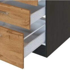 Held Möbel Kochfeldumbauschrank Sorrento 60 X 85 X 60 Cm 2 SK 1 AZ Wotan.-Graf. -Geschäft Für Heimküche 853851 11016600 9