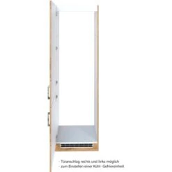 Held Möbel Kühl-Gefrierschrankumbau Sorrento B60 X H200 X T60 Cm Wotaneiche -Geschäft Für Heimküche 853915 11016600 3