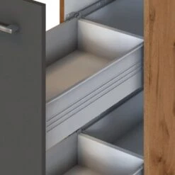 Held Möbel Apothekerschrank Sorrento 30x 200x 60 Cm 2 Ausz. 5 Fäch. Ant.-Wotan. -Geschäft Für Heimküche 853933 11016600 8