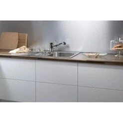 Küchenrückwand 296 Cm X 58,5 Cm Aluminium (Alu 273) 10 Küchenrückwand 296 Cm X 58,5 Cm Aluminium (Alu 273) -Geschäft Für Heimküche 854741 picture 3