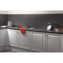 Küchenrückwand 296 Cm X 58,5 Cm Stein Schwarz-Blau Steindekor (ST 12) -Geschäft Für Heimküche 854816 picture 2