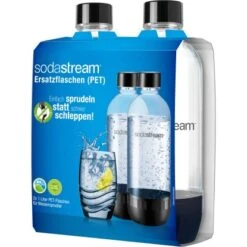 SodaStream PET-Flasche Duo-Pack Schwarz