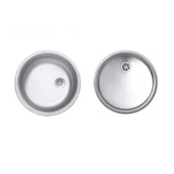 Rundbecken-Set Edelstahl Mit Korb Und Brett -Geschäft Für Heimküche 951117 picture 4