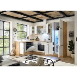 Respekta Küchenzeile Marleen 310 Cm Artisan-Eiche Weiß Hochglanz Winkel -Geschäft Für Heimküche 980060 4384 3