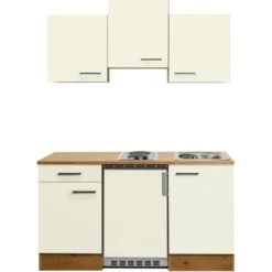 Flex-Well Exclusiv Singleküche Vintea 150 Cm Magnolia-Lancelot Oak -Geschäft Für Heimküche G1501001000Vintea zoomfrei