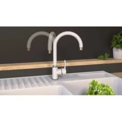 Eisl Spültischarmatur Diziani Weiß-Chrom 14 Eisl Spültischarmatur Diziani Weiß-Chrom -Geschäft Für Heimküche armaturdizianiweisschrom 7