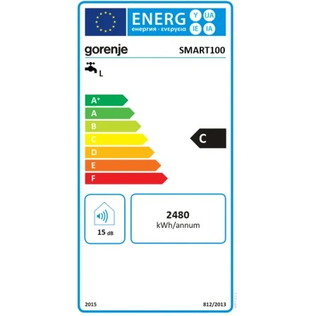 Gorenje Warmwasserspeicher Smart100 100 L EEK: C 2 Gorenje Warmwasserspeicher Smart100 100 L EEK: C – Bild 2