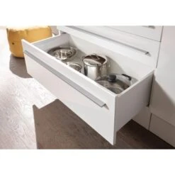 Respekta Premium Küchenzeile BERP320HWWC 320 Cm Weiß Hochglanz -Geschäft Für Heimküche p290320 detail schubkasten