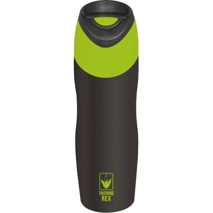 Isolierbecher Thermo Rex 450 Ml Schwarz-Grün 1 Isolierbecher Thermo Rex 450 Ml Schwarz-Grün